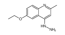 Quinoline, 6-ethoxy-4-hydrazino-2-methyl- (9CI)结构式