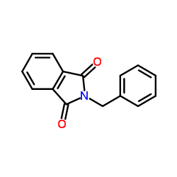 N-苯甲基邻苯二甲酰亚胺结构式