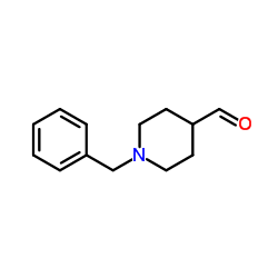 1-Benzylpiperidine-4-carbaldehyde structure