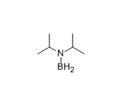 N,N-二异丙基氨基硼烷结构式