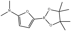 5-(Dimethylamino)furan-2-boronic acid pinacol ester Structure