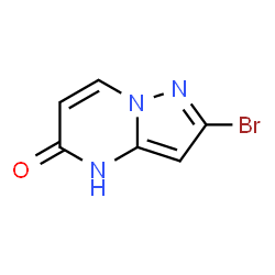 2-溴吡唑并[1,5-A]嘧啶-5(4H)-酮结构式