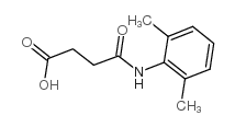 3-[(2,6-dimethylphenyl)carbamoyl]propanoic acid结构式