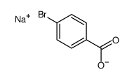 sodium 4-bromobenzoate Structure