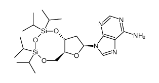 2'-deoxy-3',5'-O-TIPDS-adenosine Structure