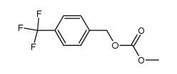 [(4-trifluoromethyl)phenyl]methyl methyl carbonate Structure