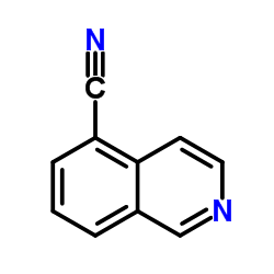 5-氰基异喹啉结构式