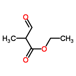2-甲酰基丙酸乙酯结构式
