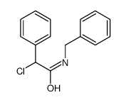 N-benzyl-2-chloro-2-phenylacetamide结构式