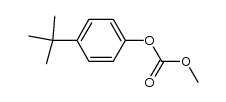 4-tert-Butylphenyl methyl carbonate Structure