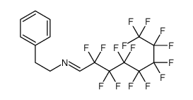 N-(2-Phenylethyl)-2,2,3,3,4,4,5,5,6,6,7,7,8,8,8-pentadecafluoro-1-octanimine Structure