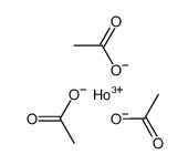 Holmium(III) acetate hexahydrate Structure