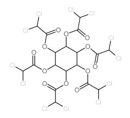 myo-Inositol,hexakis(dichloroacetate) (9CI) Structure
