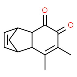1,4-Methanonaphthalene-5,6-dione, 1,4,4a,8a-tetrahydro-7,8-dimethyl-, endo- (8CI)结构式