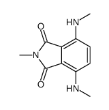 2-methyl-4,7-bis(methylamino)isoindole-1,3-dione Structure