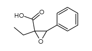 2-ethyl-3-phenyl-2,3-epoxypropionic acid结构式