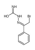 [(2-bromo-1-phenylethylidene)amino]urea结构式