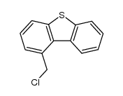 1-chloromethyldibenzothiophene结构式