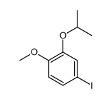4-iodo-1-methoxy-2-propan-2-yloxybenzene结构式