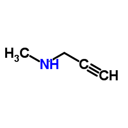 N-Methylpropargyl amine Structure