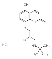 bucumolol hydrochloride structure