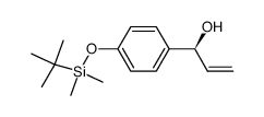 (S)-4-O-tert-butyldimethylsilyl-1'-hydroxychavicol结构式