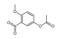 4-methoxy-3-nitrophenyl acetate Structure