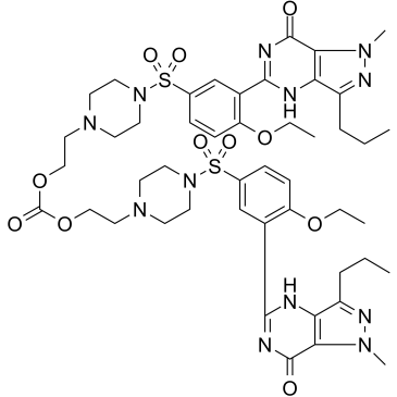 Lodenafil carbonate结构式