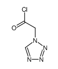 2-(tetrazol-1-yl)acetic acid chloride结构式