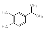 Benzene, 4-isopropyl-1,2-dimethyl- Structure