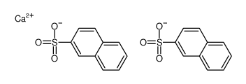 calcium di(naphthalene-2-sulphonate)结构式