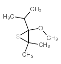 Thiirane, 2-methoxy-3,3-dimethyl-2-(1-methylethyl)- (9CI) Structure