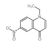 4(1H)-Quinolinone,1-ethyl-6-nitro-结构式
