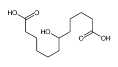 6-Hydroxydecane-1,10-dicarboxylic acid Structure