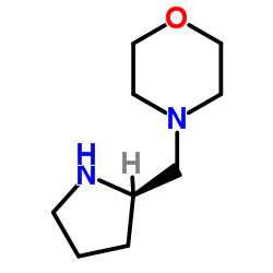 (R)-4-(2-PYRROLIDINYLMETHYL)MORPHOLINE Structure