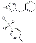 1-苄基-3-甲基咪唑对甲苯磺酸盐结构式