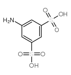 5-Amino-1,3-benzenedissulfonic acid structure