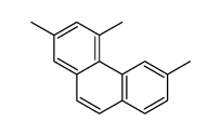 2,4,6-trimethylphenanthrene Structure