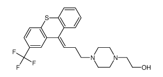 TRANS-(E)-FLUPENTHIXOL结构式