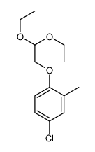 4-chloro-1-(2,2-diethoxyethoxy)-2-methylbenzene结构式