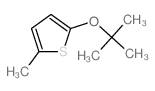 Thiophene, 2- (1,1-dimethylethoxy)-5-methyl-结构式