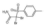 dibromo-(toluene-4-sulfonyl)-acetic acid amide结构式