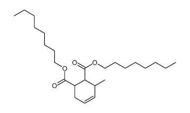 dioctyl 3-methylcyclohex-4-ene-1,2-dicarboxylate Structure