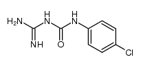 1-(4-chlorophenyl)-3-amidinourea结构式