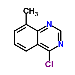 4-氯-8-甲基喹唑啉结构式
