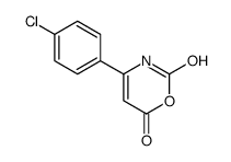 4-(4-chlorophenyl)-3H-1,3-oxazine-2,6-dione结构式