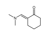 2-((dimethylamino)methylene)cyclohexanone结构式