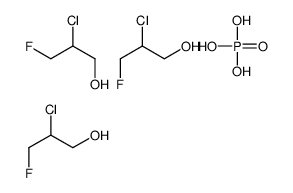 2-chloro-3-fluoropropan-1-ol,phosphoric acid结构式