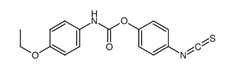 (4-isothiocyanatophenyl) N-(4-ethoxyphenyl)carbamate结构式