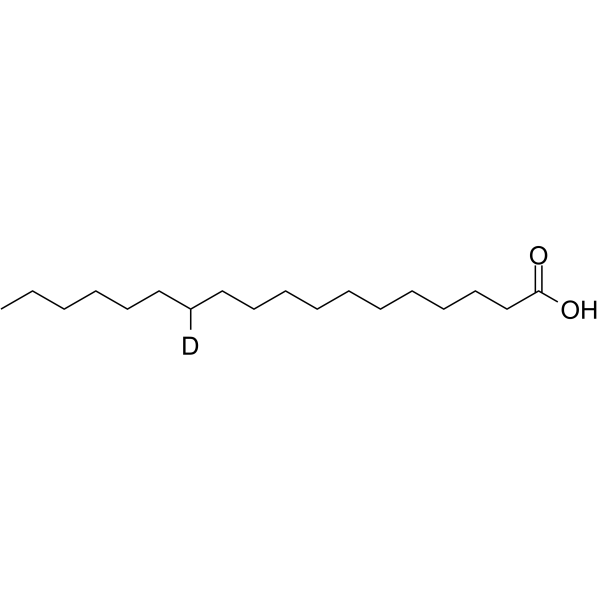 Stearic acid-d1 Structure
